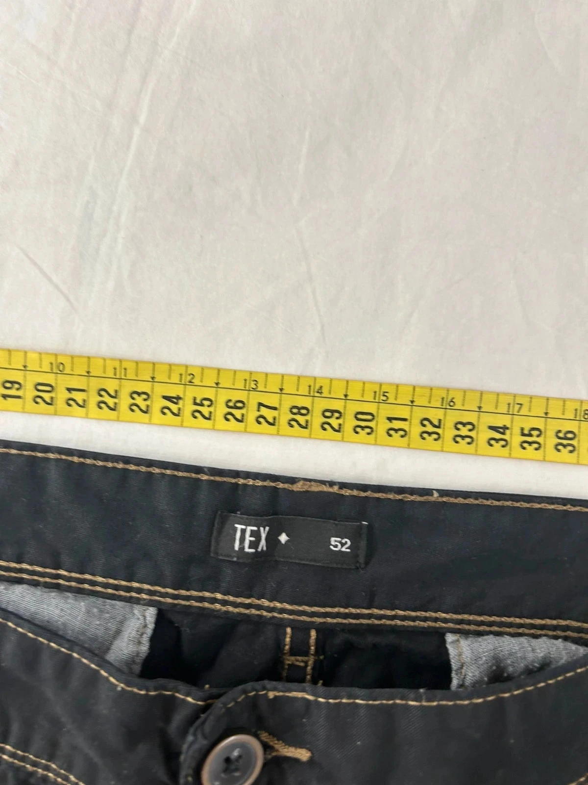 Straight cut black jeans tex – photo 9